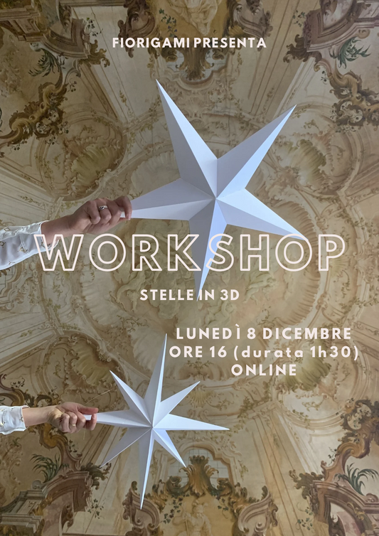 Online workshop - Lunedì 8 dicembre - GRANDE STELLA NORDICA