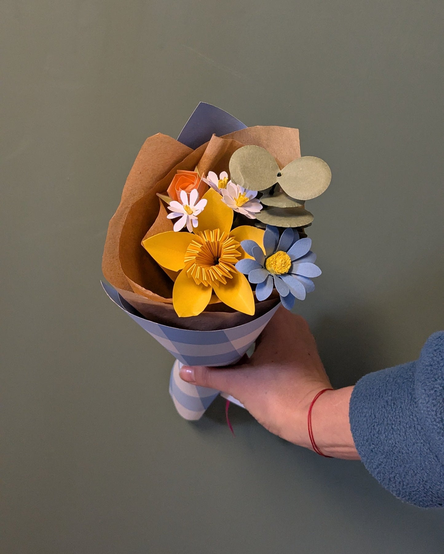 Minibukett med påsklilja