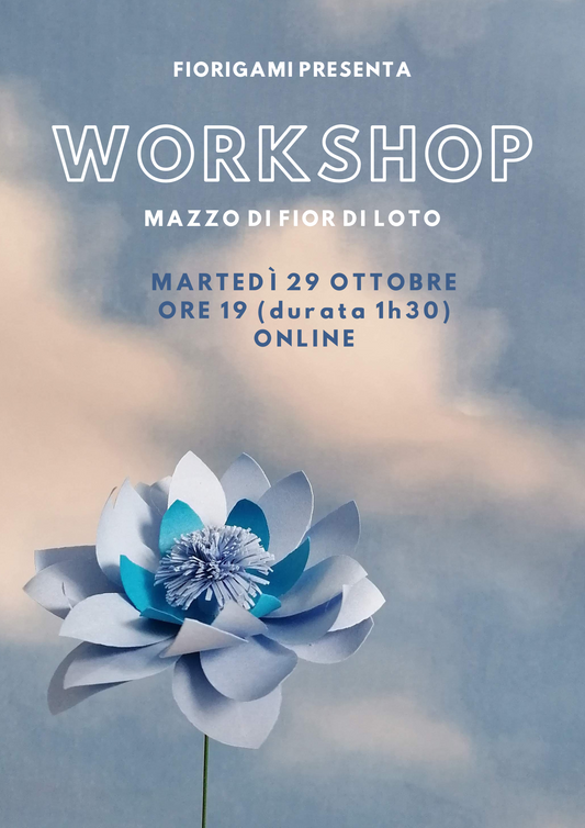 Online workshop - Martedì 29 ottobre - FIOR DI LOTO